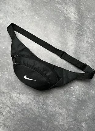 Бананка чорна чоловіча nike, сумка спорт через плече найк 3