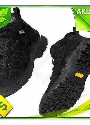 Ve тактичні черевики camotec scout new version mid чорні демісезонні для активного відпочинку і роботи n6w_ver