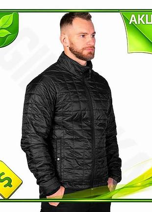 Ve куртка-підстібка camotec loftliner чорна new version утеплювальна куртка пуховик для осінньо-зимово n6w_ver