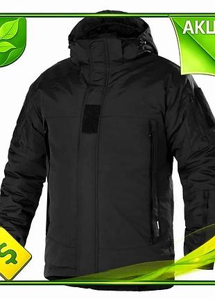 Ve куртка camotec defender зимова new version формена xl чорна для чоловіків захист від холоду та вітр n6w_ver