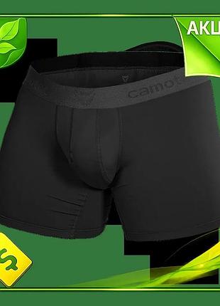 Ve мужские трусы-боксеры camotec 2xl new version черные дышащие влагоотводящие антибактериальные трусы n6w_ver
