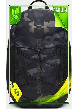 Ve рюкзак ua hustle sport new version 26l черный для спорта и путешествий водостойкий с отделением для n6w_ver