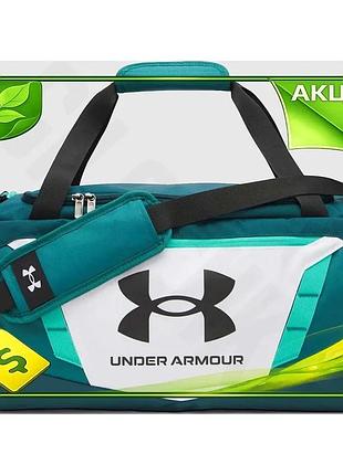 Ve сумка ua undeniable 5.0 new version duffle 40l зеленая спортивная сумка для путешествий и тренирово n6w_ver