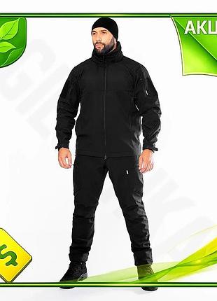 Ve комплект camotec stalker phantom new version 2 тактическая одежда 4xl черная для охранников и военн n6w_ver