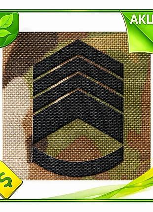 Ve погон camotec главный мастер new version сержант на липучке комбинированный для военных и служащих n6w_ver