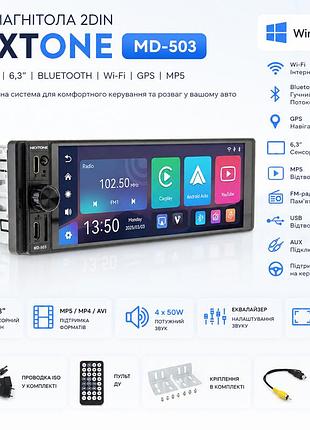 Автомагнитола 2din nextone md-503 wince 6.0 6,3" — мультимедийная mp5 система для авто с bluetooth, wi-fi, gps
