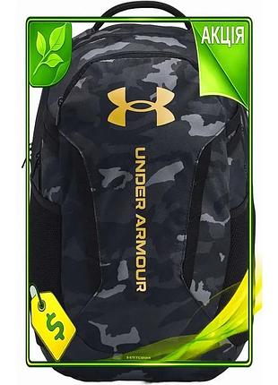 Ve рюкзак ua hustle 6.0 new version 29l черный для повседневного использования и тренировок спортивный n6w_ver