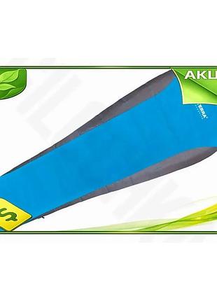 Ve спальний мішок terra incognita new version siesta regular 300 синій кокон для туристів утеплений дл n6w_ver