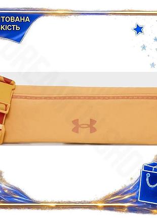 Dm сумка на пояс специфікація 2.2 under armour помаранчева для спорту бігу та активного відпочинку spe|lz
