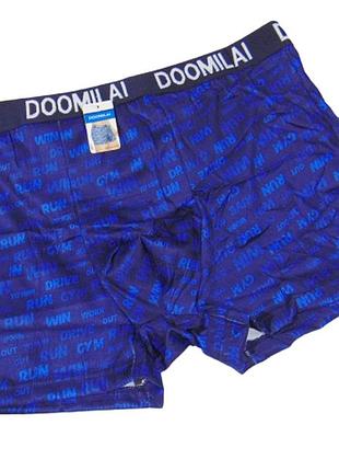 Мужские трусы doomilai 2xl темно-синие 01875