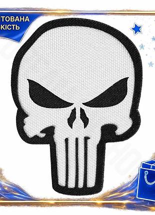 Dm патч camotec punisher спецификация 2.2 белый 6х8 см на липучке шеврон для военных и активного отдых spe|lz