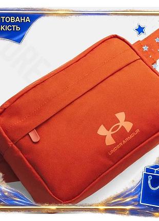 Dm сумка на пояс спецификация 2.2 under armour оранжевая водонепроницаемая для спорта и прогулок практ spe|lz
