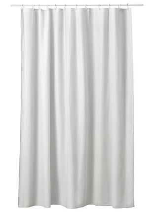 Шторка для душа, белая, 180x200 см. nordronn ikea 506.263.87