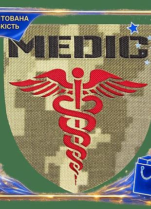 Dm шеврон medic camotec спецификация 2.2 на липучке 7х8 см для военных и медиков патч для одежды spe|lz