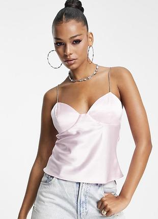 Атласка майка asos