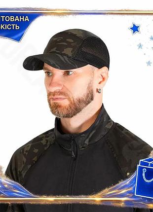 Dm бейсболка camotec 5panel спецификация 2.2 mesh twill mc black тактическая кепка для военных и повсе spe|lz