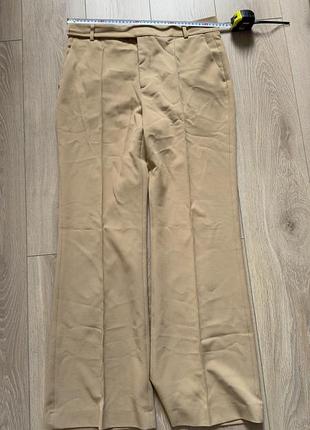 Женские брюки zara беж.l размер