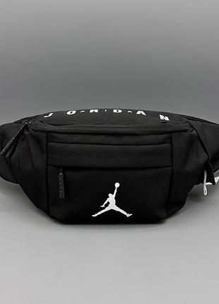 Бананка jordan nike (на пояс) 35×9x13см поясная сумка джордан найк
