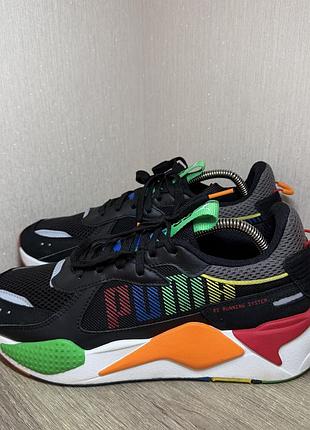 Кросівки puma rs-x bold black andean toucan orange