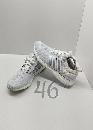 Чоловічі кросівки adidas ultraboost 1.0 білі спортивні