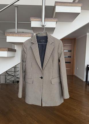 Вовняний жакет / піджак massimo dutti
