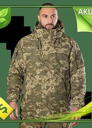 Ve куртка camotec patrol system new version 3.0 climaguard утеплена для военных пиксельный камуфляж за n6w_ver