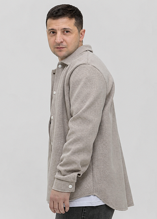 Фактурная рубашка oversize (размер м) 2