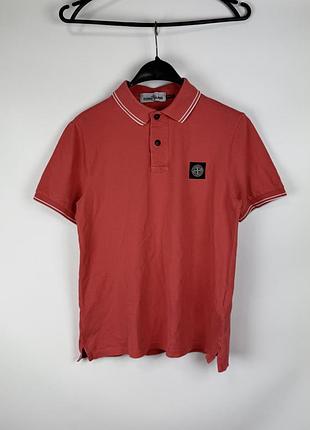 Футболка поло polo stone island slim-fit чоловіча розмір m