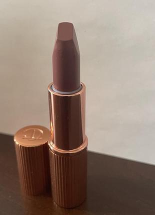 Помада для губ charlotte tilbury k.i.s.si.n.g pillow talk deep мини версия.
