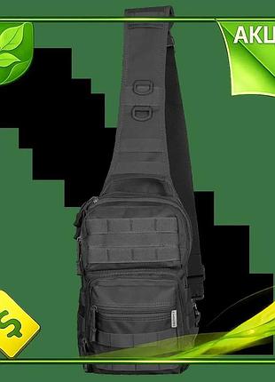 Ve сумка camotec cob sling new version черная тактическая сумка для туризма кемпинга рыбалки и охоты n6w_ver