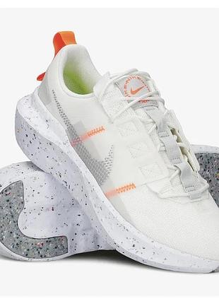Жіночі кросівки nike 37.5р  підліткові кросівки nike crater impact white білі кросівки в сіточку кросівки nike 37