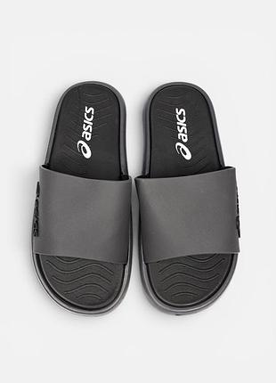 Asics slide
• graphite •