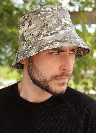 Мужская панама «glory to ukraine!» (1428) braxton пиксель 56-58