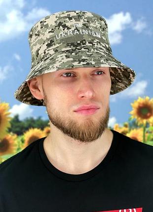 Мужская панама «i`m ukrainian» (1451) braxton пиксель 56-60