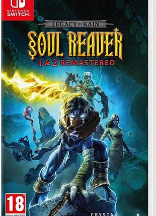 Legacy of kain: soul reaver 1 & 2 remastered, російська версія, нова, nintendo switch, switch 2