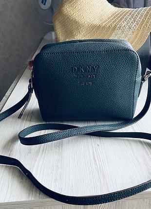 ✅кросс-боди кожа dkny💯