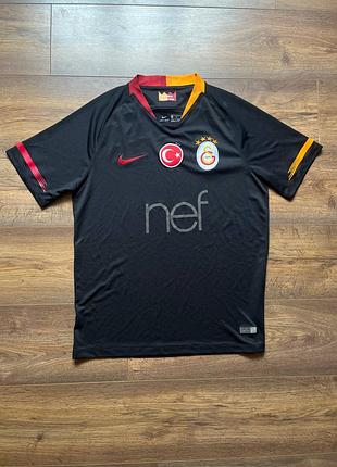 Оригинальная футболка джерси nike galatasaray 2018/19 мужская черная размер m тренировочная спортивная