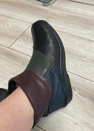 Шкіряні ботинки 🍡демі розмір 38/25 см pavers