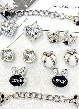 Набір джибітсів для взуття12 шт luck