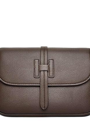 Женская сумка искусственная кожа коричневый арт.1472 brown yi rui (китай)