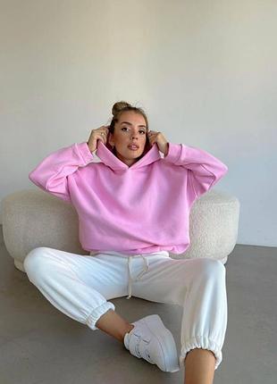 Худи oversize на флисе 4