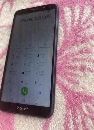 Смартфон honor 7a 2/16 3