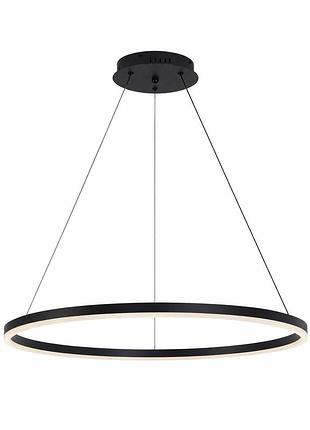 Подвесная светодиодная люстра horoz electric harvey-53 3cct 53w черная