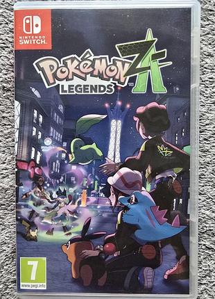 Pokemon legends z-a , б/у, eng , nintendo switch, switch 2