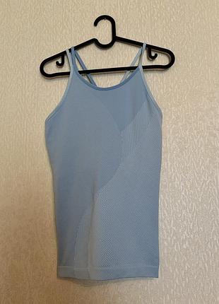 Sweaty betty преміальна спортивна майка топ блакитна р. m