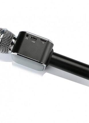 Караоке мікрофон bluetooth ws-1818 black