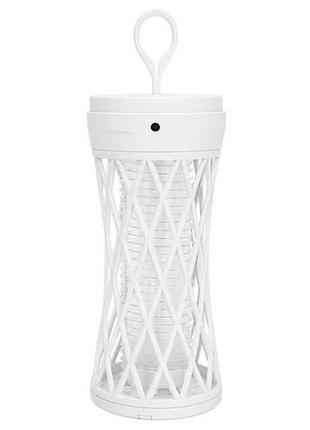 Пастка-знищувач для комах ультрафіолетова powerful mosquito lamp біла