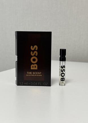 Оригінальний зразок аромату hugo boss the scent eau de parfum intense