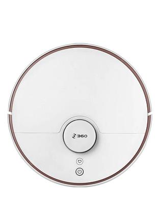 Умный робот пылесос 360 robot vacuum cleaner s7 white с влажной и сухой уборкой