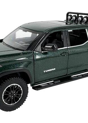 Автомодель km08555 toyota tundra (зеленый, 1:24)